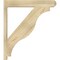 Ekena Millwork Funston Craftsman Rough Sawn Outlooker, Douglas Fir, 6"W x 32"D x 36"H OUT06X32X36FST04RDF - alternate 2